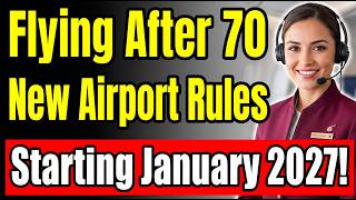 Flying After 70 10 Airport Rules That Actually Changed in 2027
