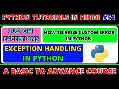 How to raise a custom exception in Python | Raise Keyword in Python ...