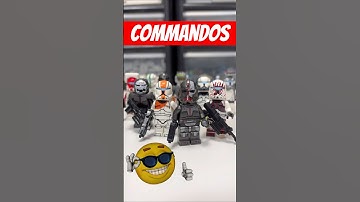 The Clones that LEGO forgot! What Commandos would u want to see LEGO make 🤔? #lego #starwars