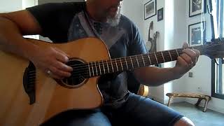 Marilyn Manson "Four Rusted Horses"  acoustic guitar cover