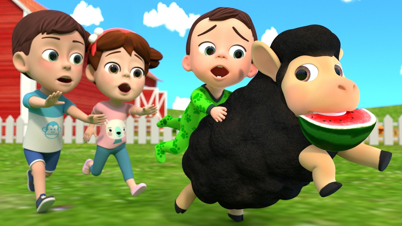 Lagu Domba Hitam + Lebih Lagu Anak Belajar | Lalafun Bahasa Indonesia