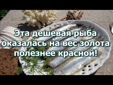 Эта дешевая рыба оказалась на вес золота полезнее красной!