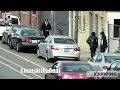 TJ (Oblock) getting caught walking to the mural with a gun