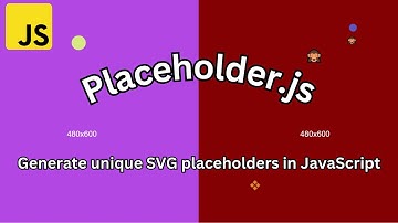 Stop Using Placeholder Images! This SVG Placeholder JavaScript Library is Better!