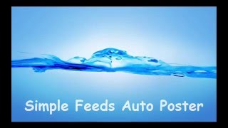 RSS Feed To Wordpress Blogger Auto Poster