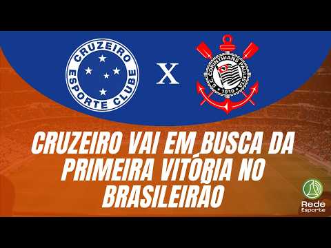Cruzeiro ENFRENTA o Corinthians em CASA, ainda tentando sua PRIMEIRA vitória | Placar Horizonte