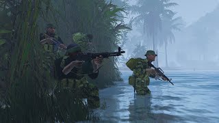 (Arma Reforger) Sneaking behind enemy Lines in Vietnam 