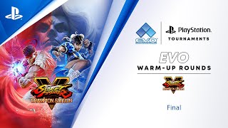 Street Fighter V : NA Finals : EVO 2021 Online Warm-Up : PlayStation Tournaments