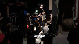 René González cantando“Dios de lo Imposible”con la banda de Evan Craft. Suena increíble! #live #tour