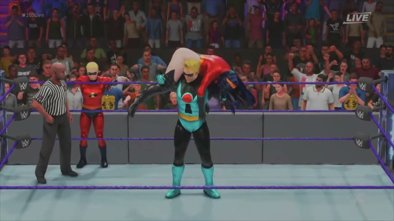 (REQUEST) HOT SUPERHEROINE VIOLET PARR & DASH VS CLASSIC ELASTIGIRL