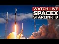 WATCH: SpaceX Falcon 9 launch of Starlink 19 mission from SLC-40