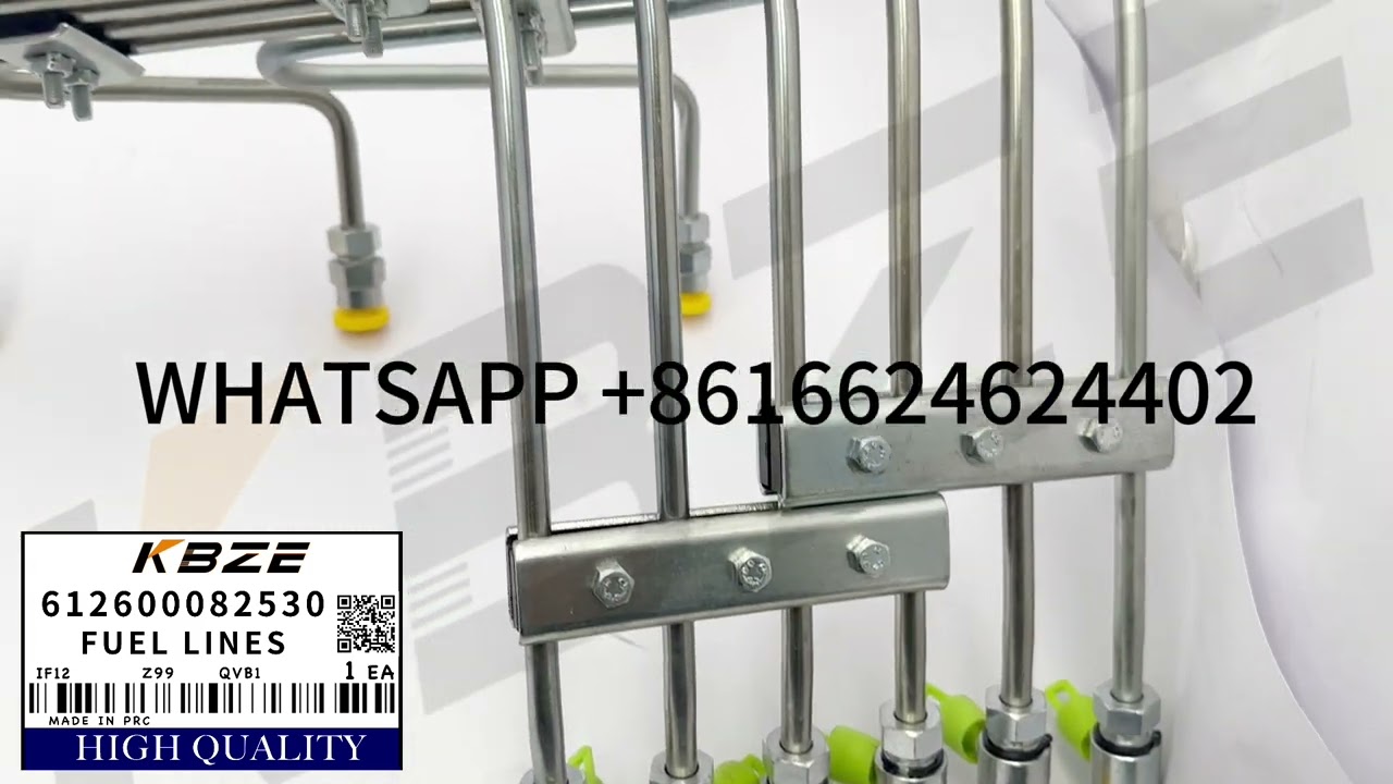 WEICHAI WD615 W618 WD10 WD12 WP10 WP12 612600082530 MARINE DIESEL ENGINE FUEL LINES