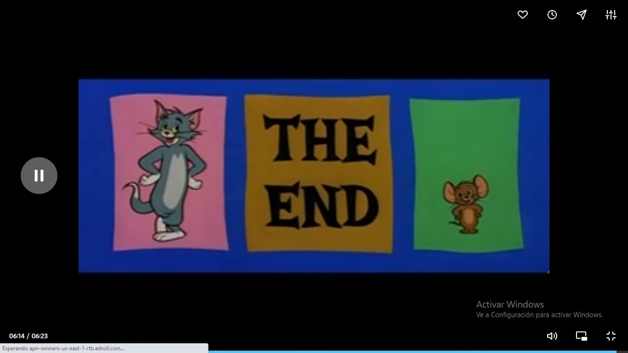 Tom and Jerry Tot Watchers End Title (1958) YouTube