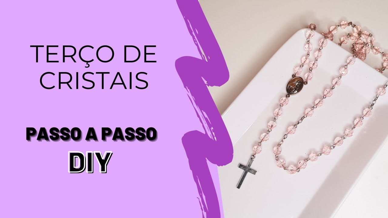 Como Fazer Terço para Noivas Passo a Passo (DIY)