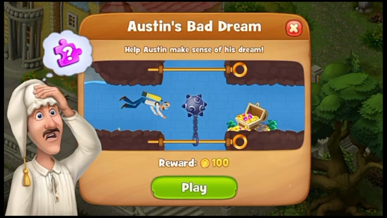 Gardenscapes game | Austin's Bad Dream
