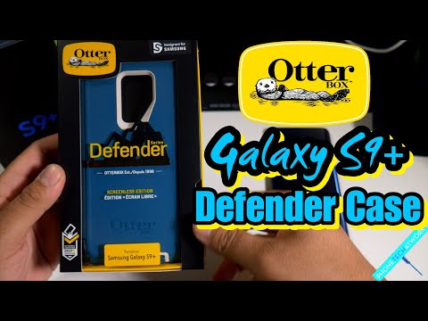 Samsung Galaxy S9 Plus Otterbox Defender Case! Heavy Duty Protection!