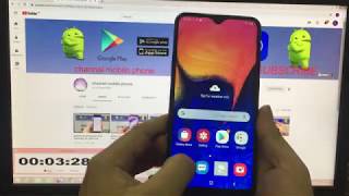 bypass frp google account samsung A10 A105 U7 android 9 without pc , no app , no pin sim | done 100%