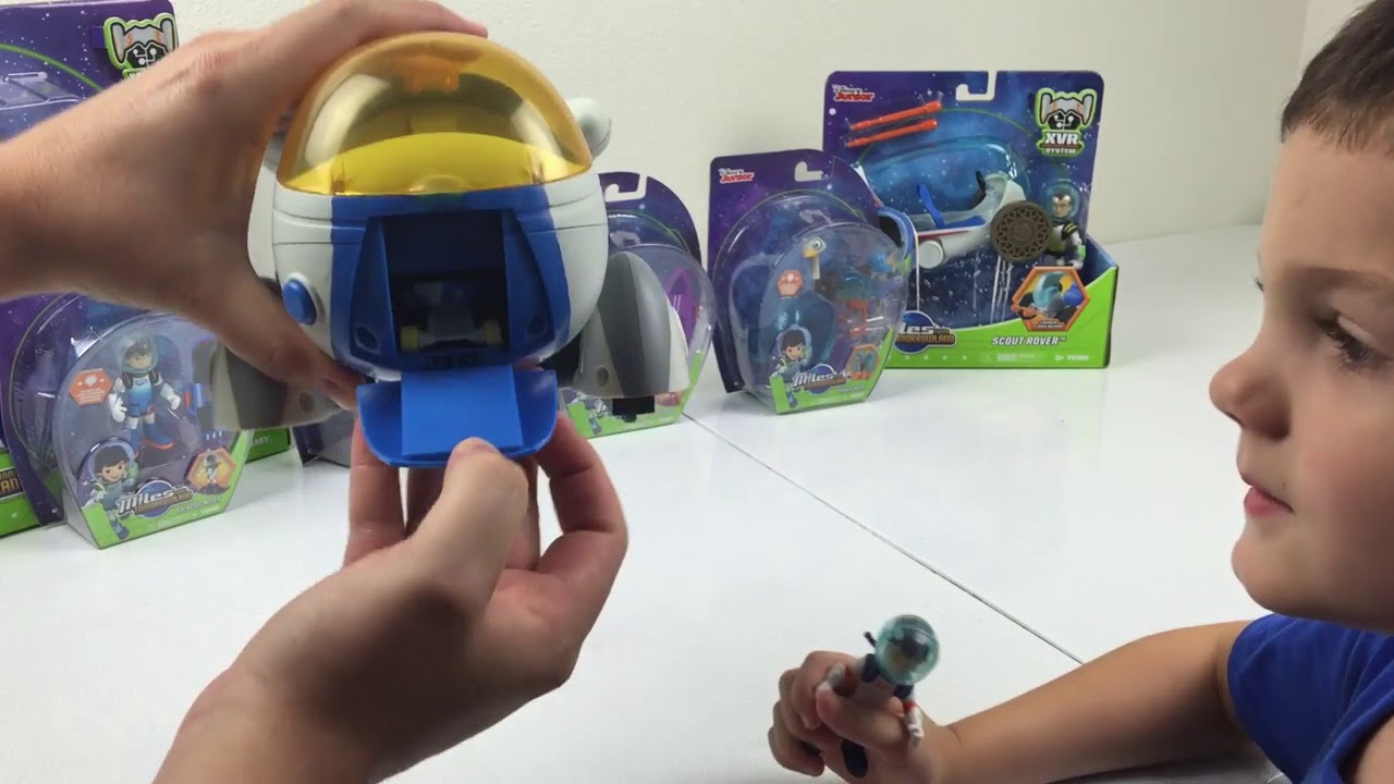 Miles From Tomorrowland New Tomy Toy Unboxing Video Featuring the StarJetter from Miles From Tomor
