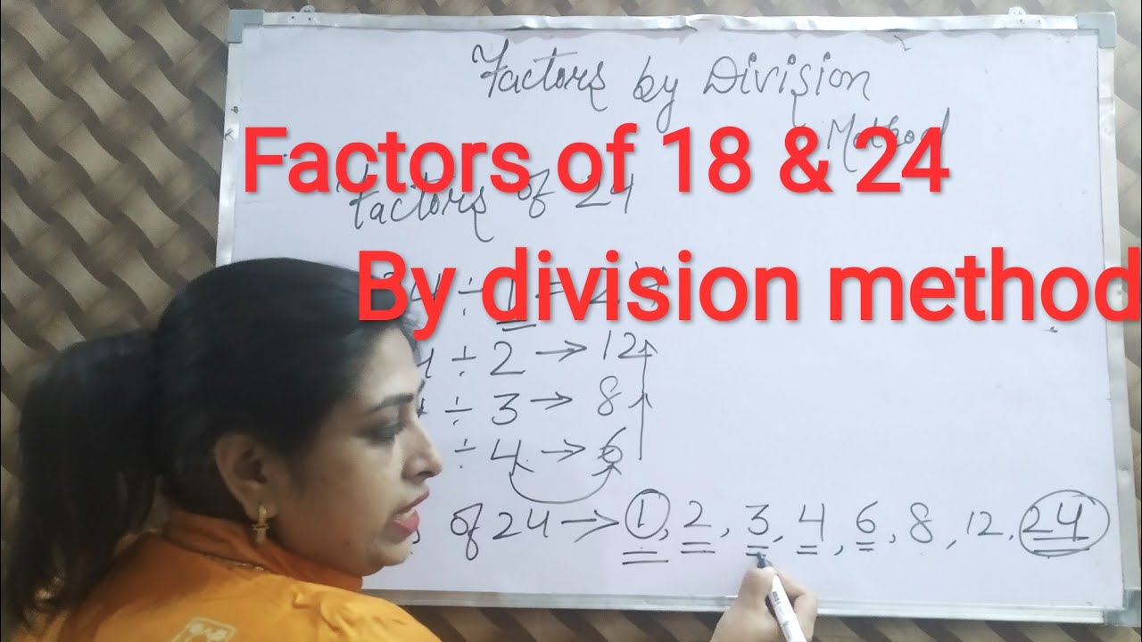 SOLVED] Factors of 18 STEP by STEP Easy Method