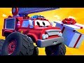 What&#39;s inside the gift of the Fire Truck ? Monster Town Car City Monster Trucks Monster Town