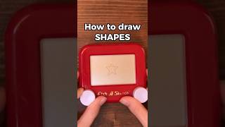 How to Draw Shapes on an Etch-A-Sketch
