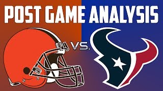 Browns vs. Texans Post-Game Analysis