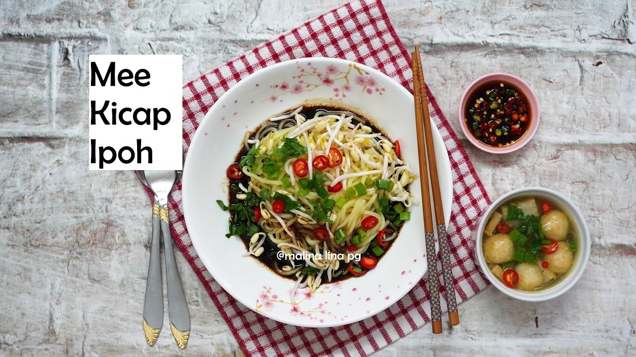 Cara Masak Mee Kicap ipoh Paling Sedap & Simple | resepi mee kicap malina lina pg | resepi mee sedap