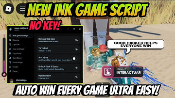 Ink Game Script *NO KEY* - Aimbot, Auto Jump Rope, Glass Vision, Kill Aura, Auto Dalgona,Hide & Seek