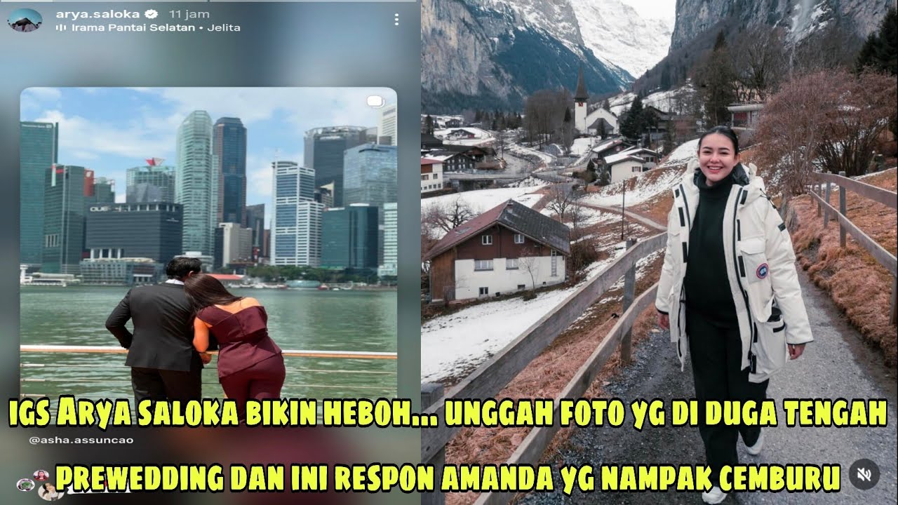 Igs Arya mendadak heboh.. Usai unggah foto yg di duga prewedding auto buat amanda berkomentar