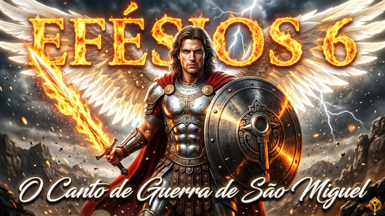 IMPOSSÍVEL NÃO SE ARREPIAR! O Canto de Guerra de São Miguel ⚔️ Armadura de Deus (Efésios 6) 🔥