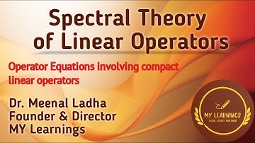 #43: Operator equation involving compact linear operators