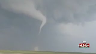 Landspout appears south of Fort Pierre Tuesday night