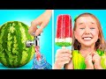 TRUCOS FRESCOS DE COMIDA DE VERANO || Increíbles trucos de comida y cocina por 123 GO!