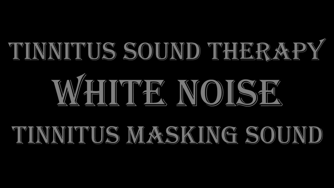TINNITUS SOUND THERAPY WHITE NOISE 8000 HZ Tinnitus Masking Sounds