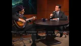 Colbert sings Cheap Reward chords