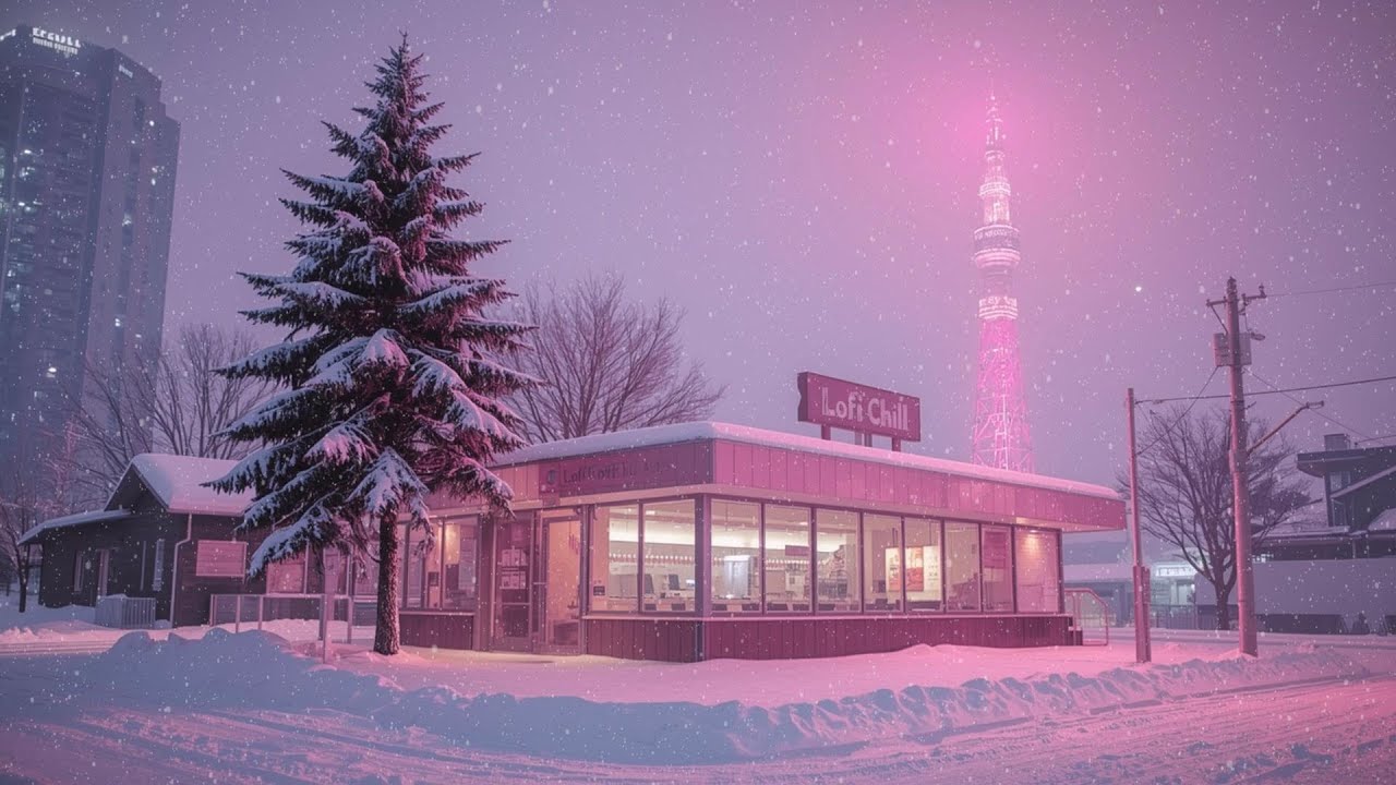 Japan's Pink Winter Café A Perfect Spot for RELAX and Study