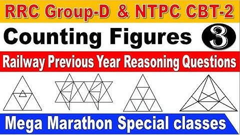 Counting Figures Part 3 Railway Reasoning Previous year questions with explanation by SRINIVASMech
