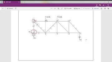 Tính nội lực trong thanh dàn bằng phương pháp tách nút toàn bộ
