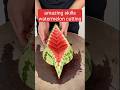 Amazing skills watermelon  cutting   watermelon watermeloncutting ytshorts shorts