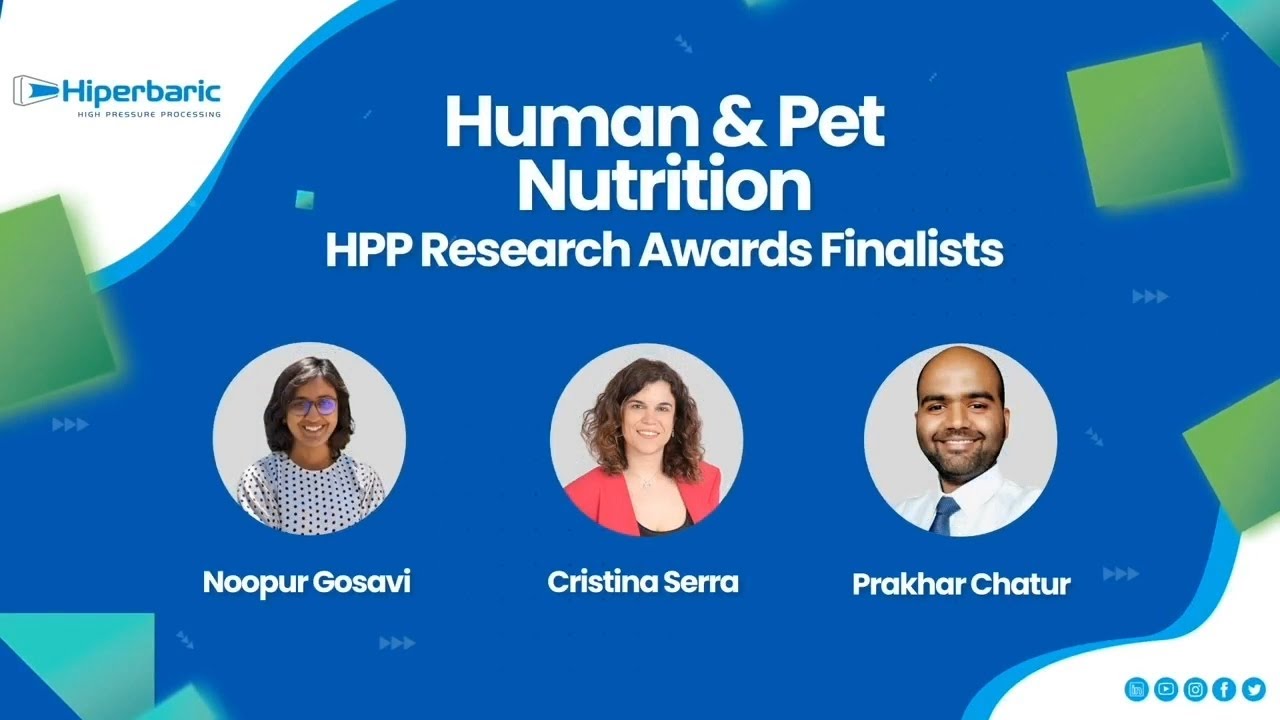 HPP Research Awards - Human & Pet Nutrition: Finalists Presentations