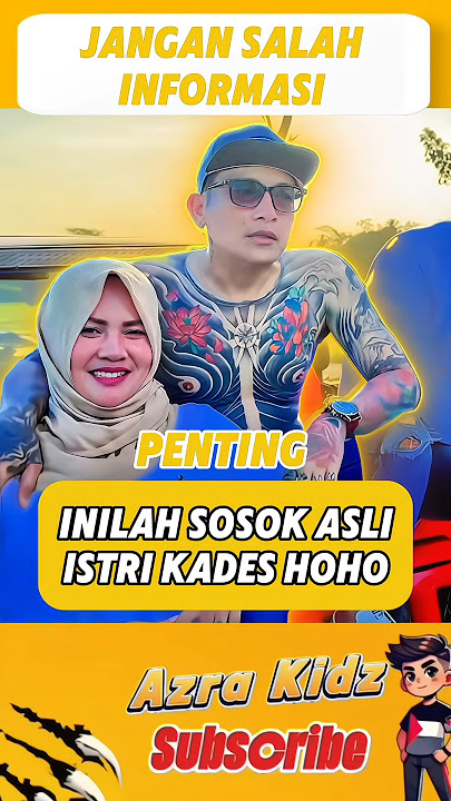 Inilah Sosok Asli Istri Kades Hoho #short