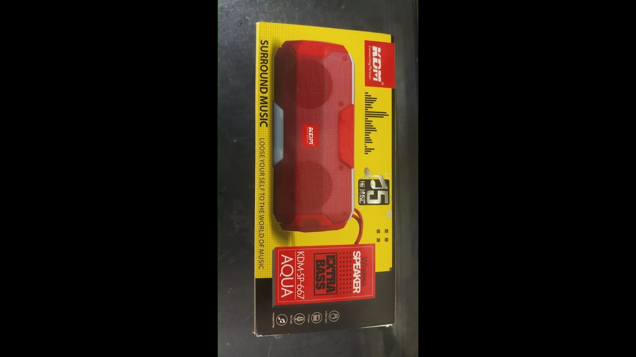 KDM Aqua 667 Speaker UnBoxing | Best speaker under 1000 😯😯😯