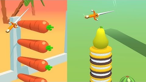 Slice It All! Very Satisfying and Relaxing ASMR Slicing Gameplay Video NEW UPDATE #sliceltall 