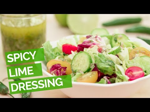 Spicy Lime Salad Dressing Recipe