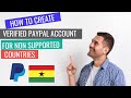 How To Create Paypal Account for Non Supported Countries 2020