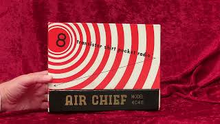A 1959 transistor radio in a tire store Firestone Goodyear Western Auto Goodrich