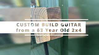 The Making Of Stud The 2X4 Guitar - Parlor Jones Podcast