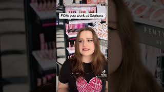 Working at Sephora be like PT 1: #retail #comedy #sephoramakeup #funny #sephora #retail