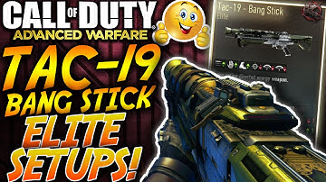 COD AW - "TAC19 BANGSTICK" BEST ELITE GUN CLASS SETUPS - Bangstick Class Setup! (COD AW Elite Guns)