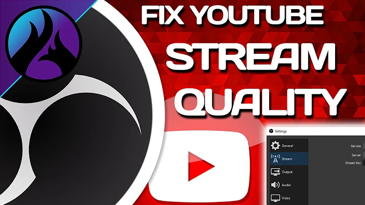 Fix Blurry Youtube Stream Quality, encoder overloaded messages, and set bitrate for OBS (2021)